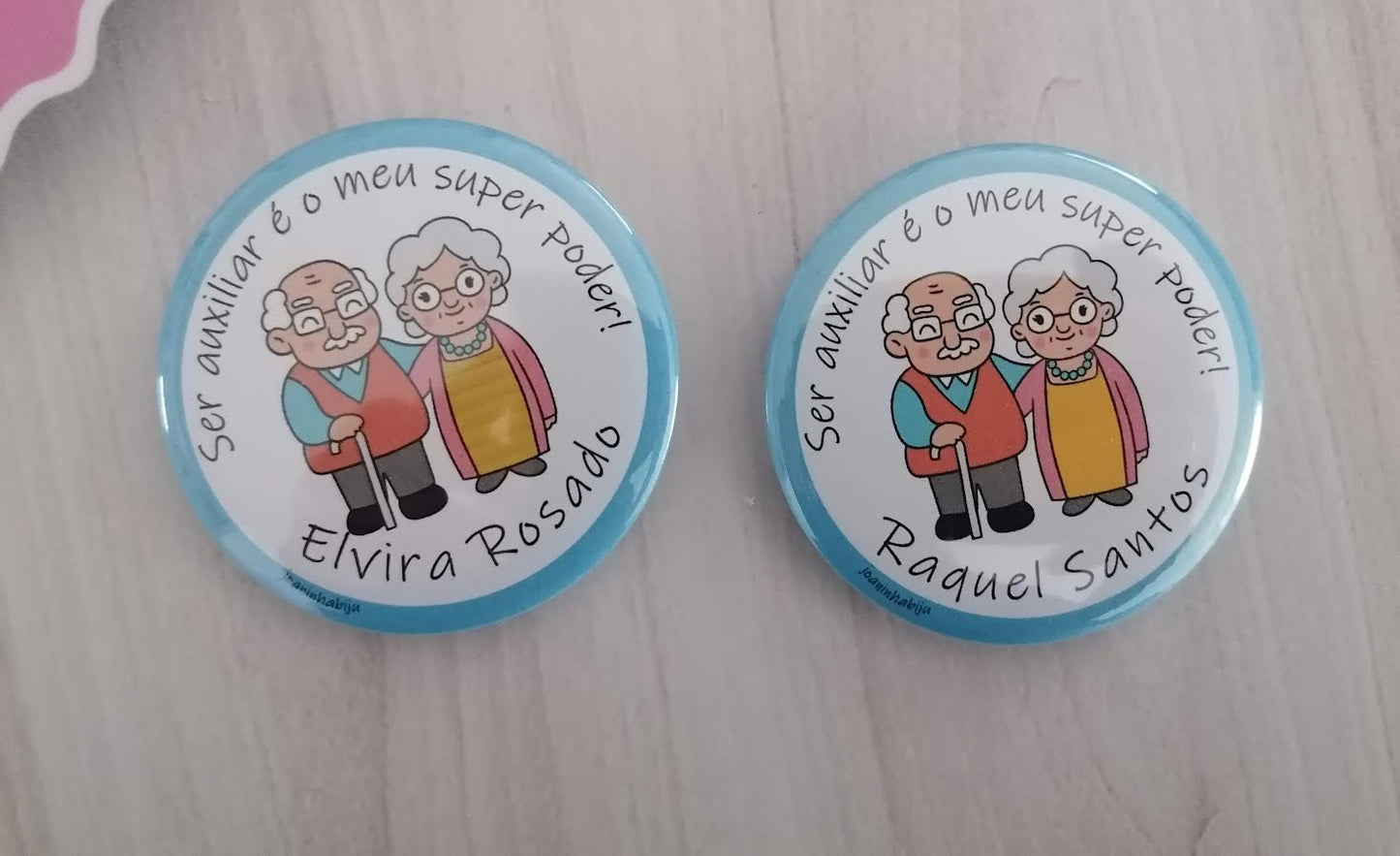 Ímans/Crachá para empresas