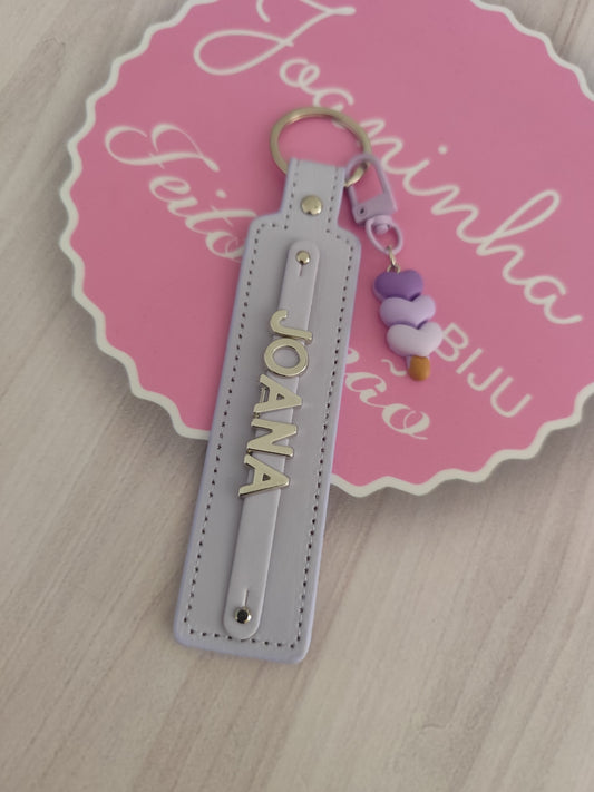 Porta-Chaves Personalizado com Nome