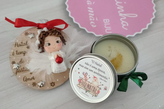 Vela Personalizada Natal