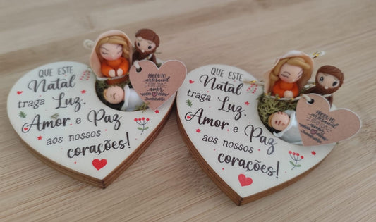 Mini Presépio Artesanal | Decoração Natal Portugal