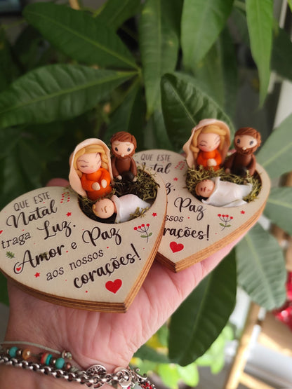 Mini Presépio Artesanal | Decoração Natal Portugal