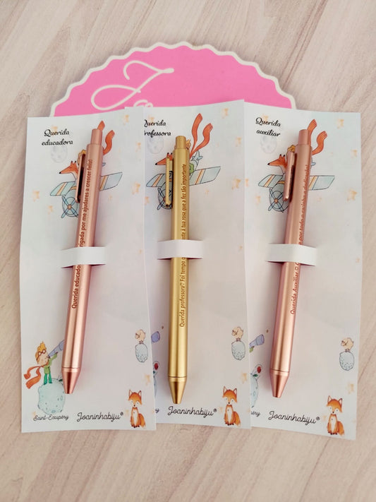 Caneta com Frase Especial - Lembrança Fim de Ano" ✏️