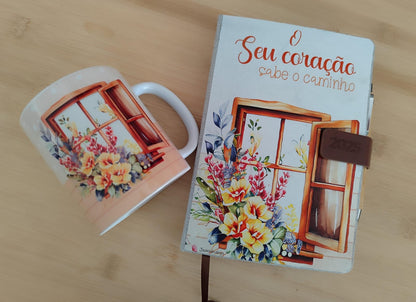 Agenda Personalizada 2027 | Com Caneta Gravada e Caneca | Joaninha Biju