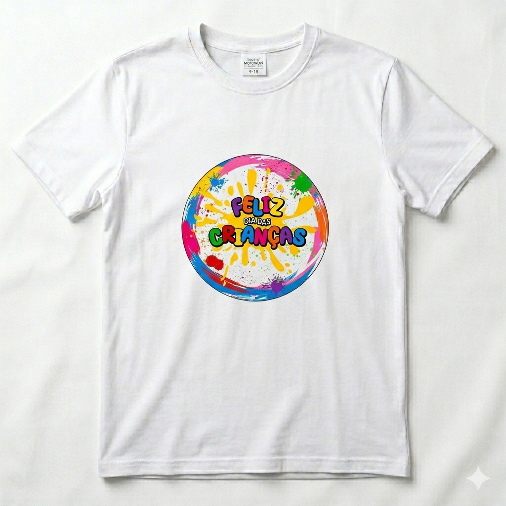 T-shirt dia da criança