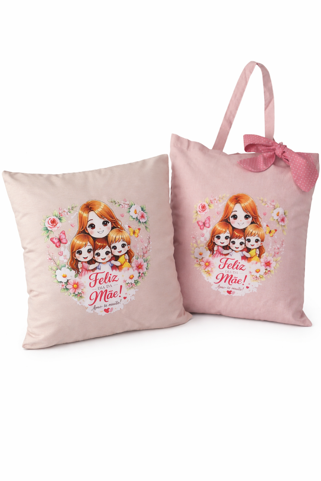 Conjunto Almofada Personalizada + Totebag