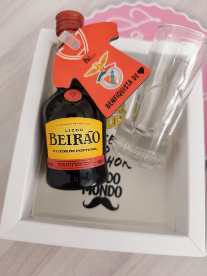 Caixa Presente Dia do Pai - Licor Beirão