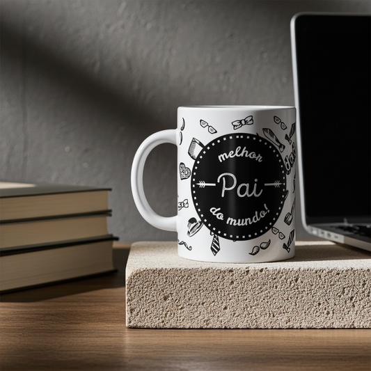 Caneca "Melhor pai do Mundo"